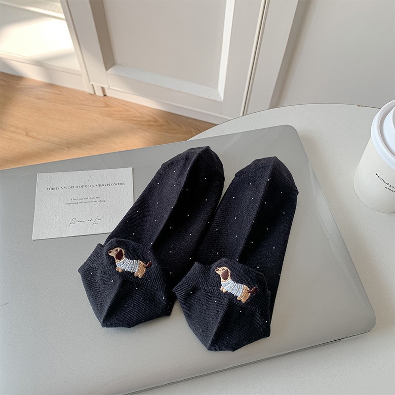 Fashionable Combed Cotton Womens Ankle Socks