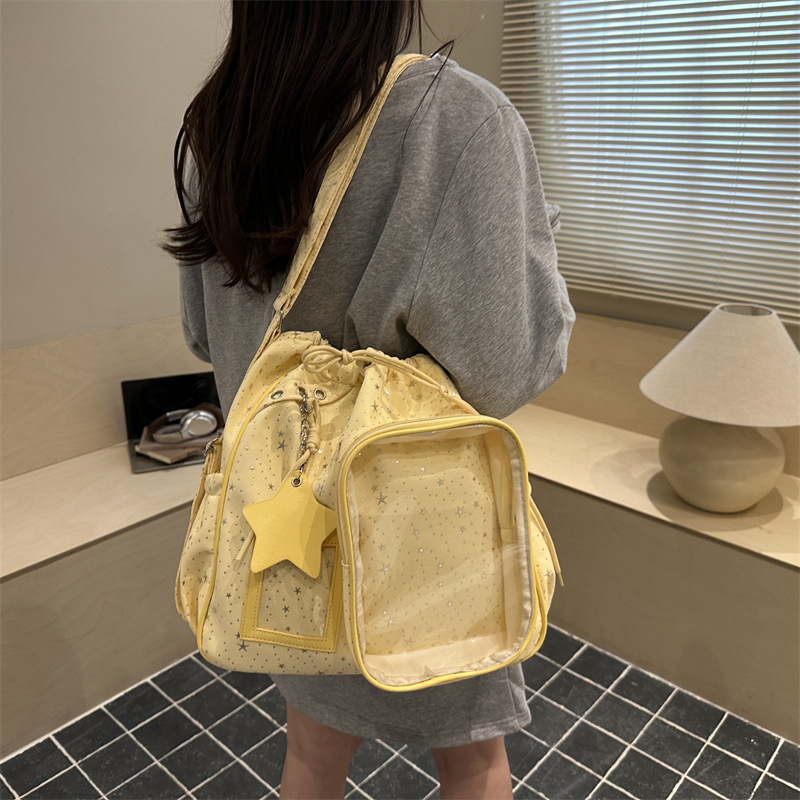 Drawstring Shoulder Bag