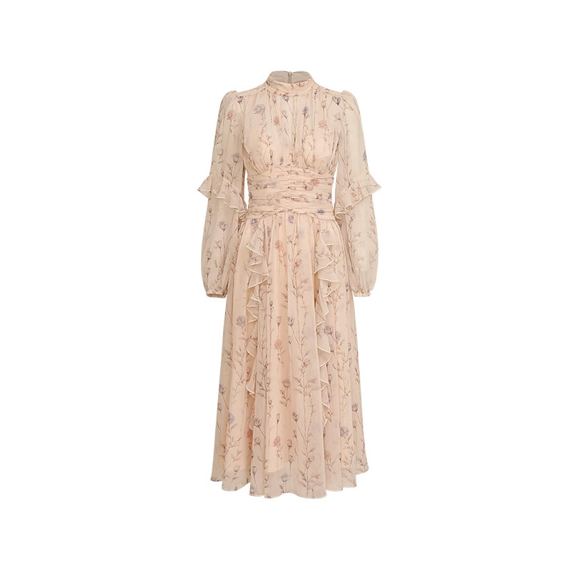 Chiffon Floral Wedding Guest Dress, picture 4 of 9