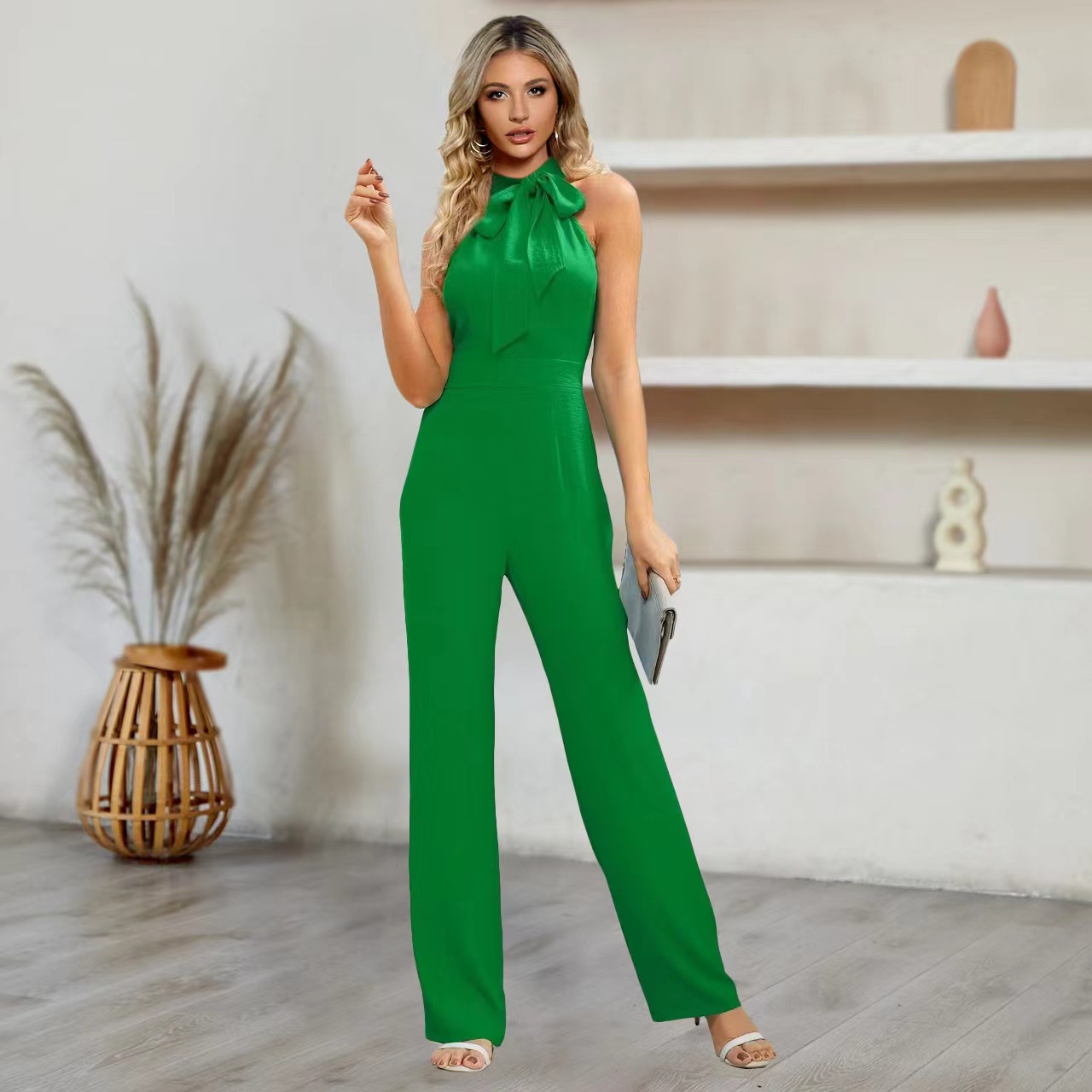 Intelligent-style Women's Polyester Jumpsuit - Image 2