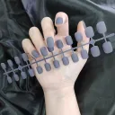 Blue And Gray Matte