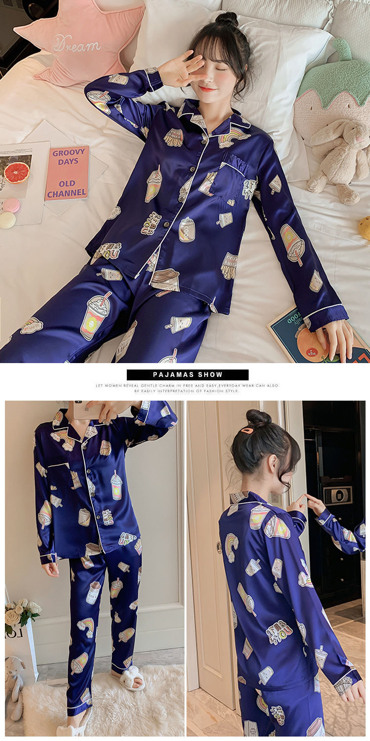 Title 5, Ice Silk Pajamas Women