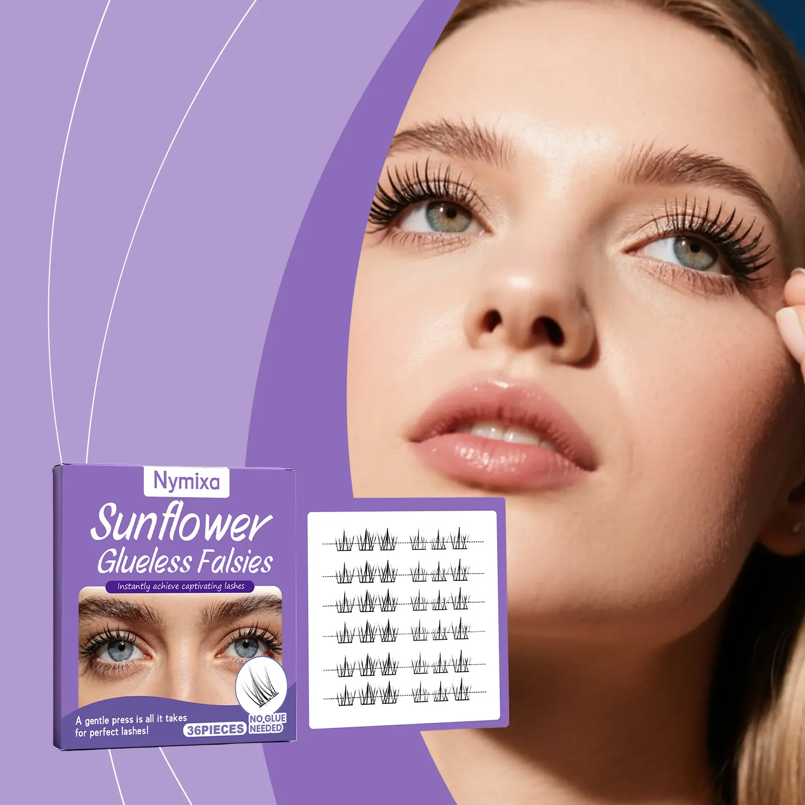 Self-adhesive False Eyelashes