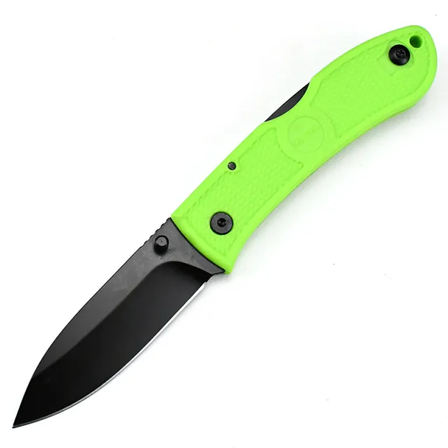 Outdoor Folding Knife High Hardness Portable Green - Shop at LoveMi