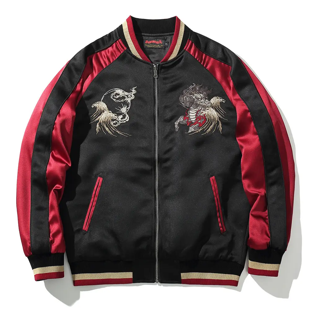 Work Embroidery KIRIN Jacket Men's And Women's Coats