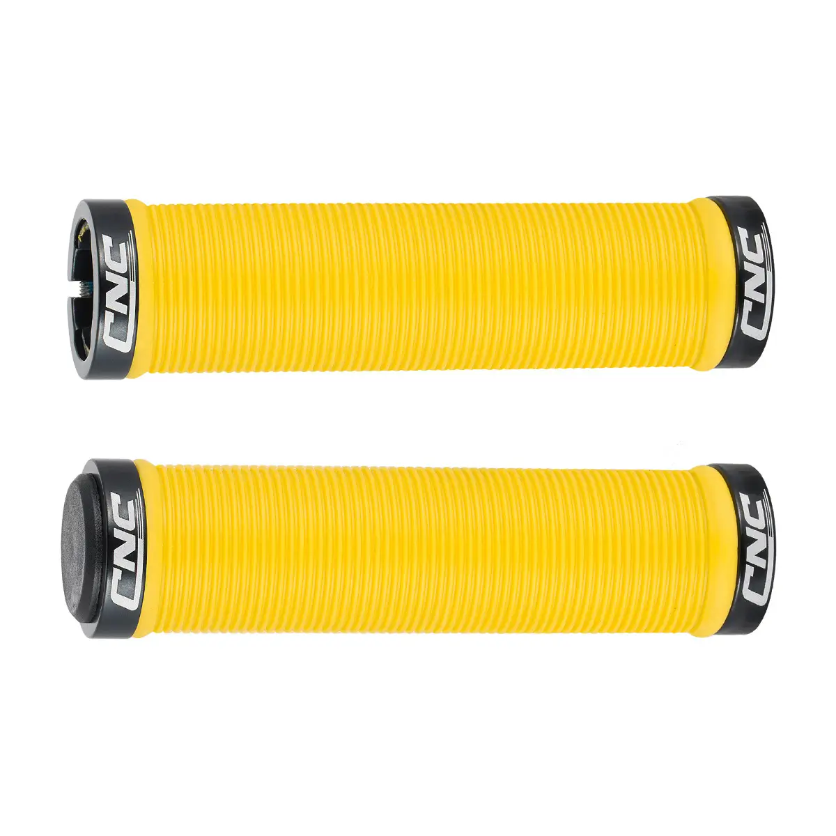 Straight Simple Non-slip Double-locking Rubber Handlebar Grips For Bicycles