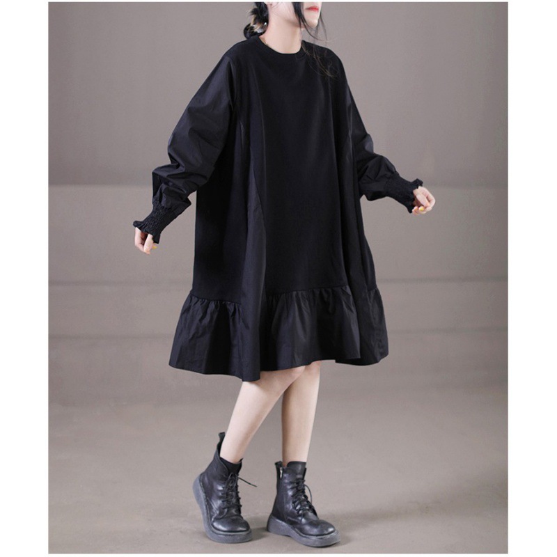 Fashion Women's Loose Mid-length Dress