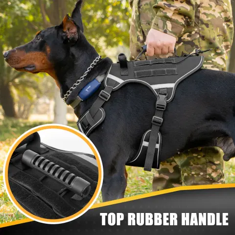 Tactical Chest Back Hand Holding Rope Breathable Vest Reflective