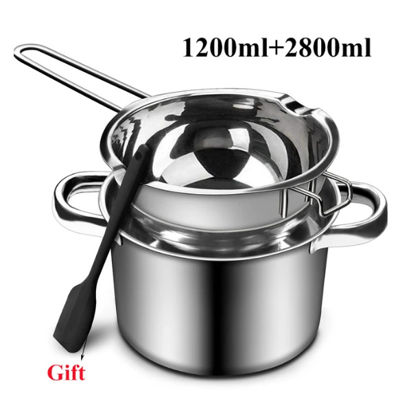 Stainless Steel Candle Melting Pot 2400 Ml