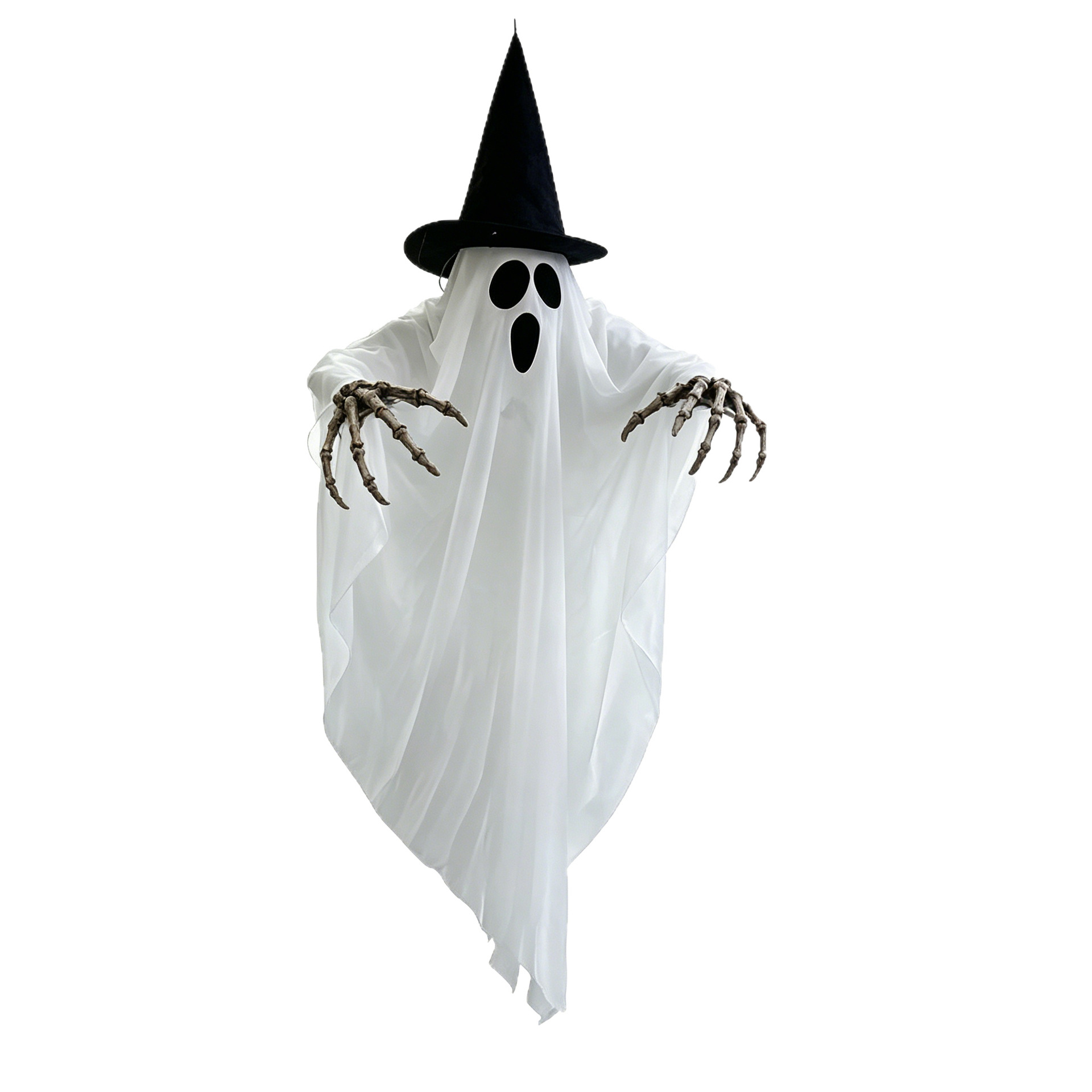 Chapeau de Sorcier Lumineux Halloween — Déco Fantôme 5