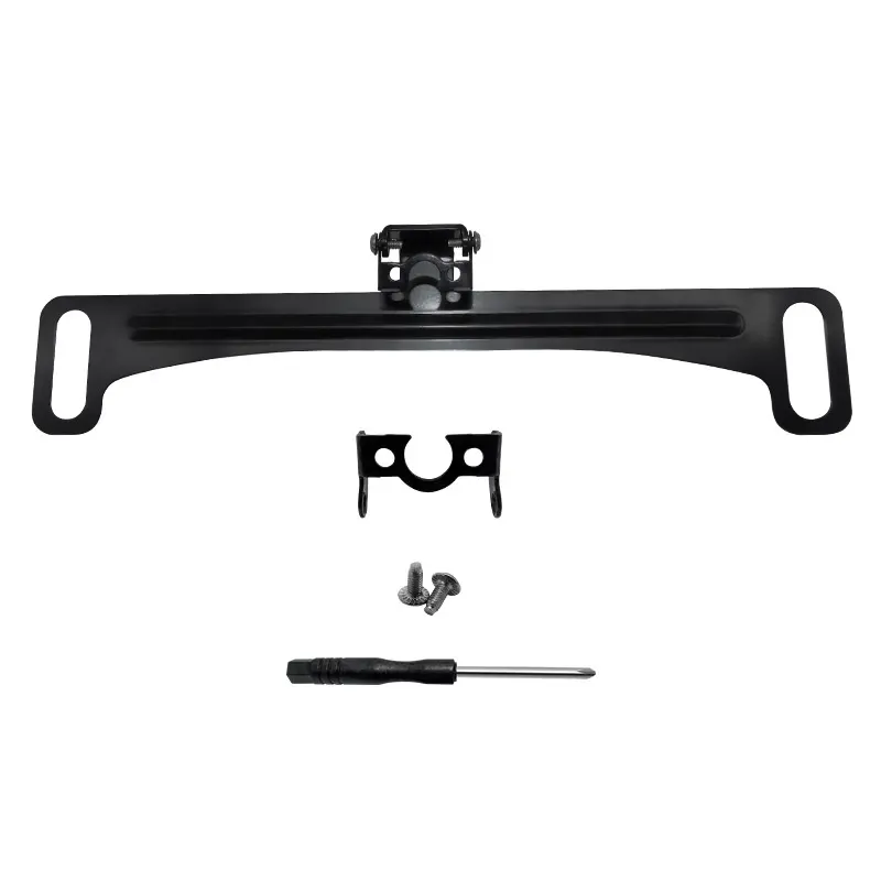License Special Plate Frame Rearview Camera Metal