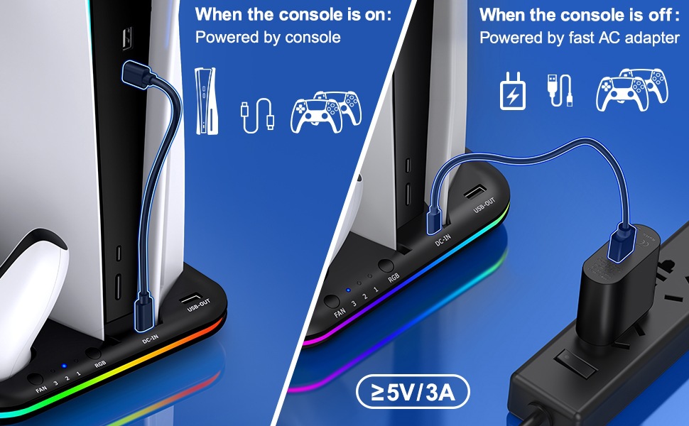 Slim Stand PS5 Controller Cooling Station - Image 18