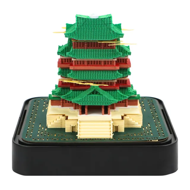 Tengwang Pavilion Paper Carving Calendar Scenic Spot English Calendar - Shop at LoveMi