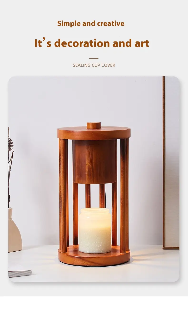 Minimalist Creative Aromatherapy Wax Lamp Dimmable Table Lamp