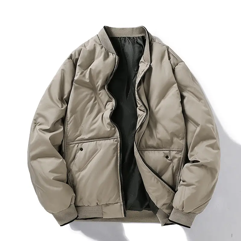 Couple's Cotton-padded Clothes Fashion Trend Loose Thickening Keep Warm Stand-up Collar Cotton-padded Clothes