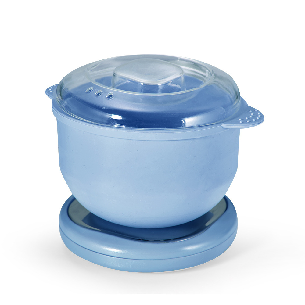 Round Blue Wax Bean Machine