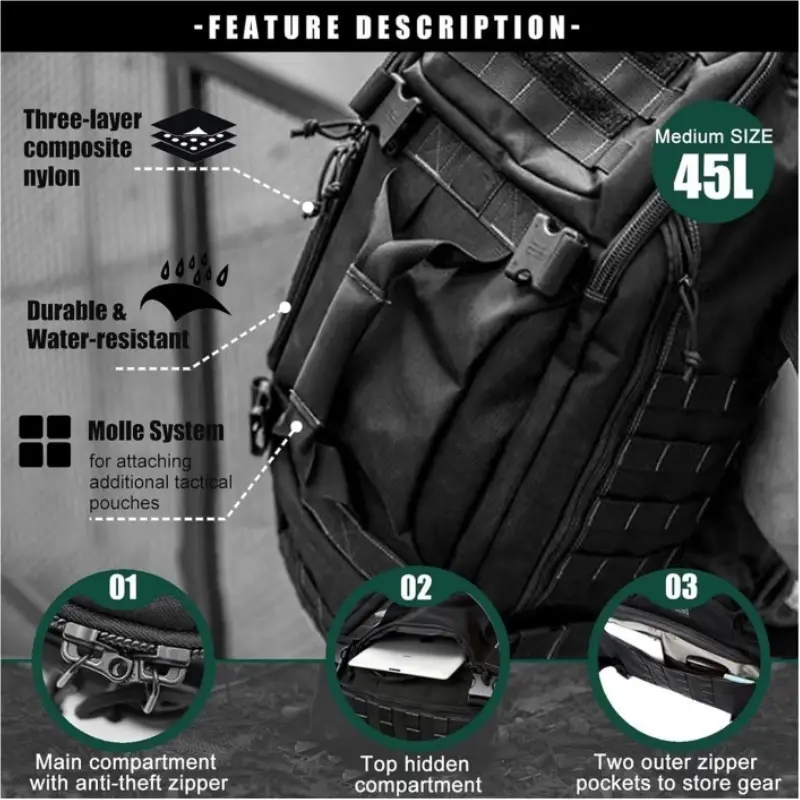 Gym Bag Luggage Bag Backpack Travel Weekend