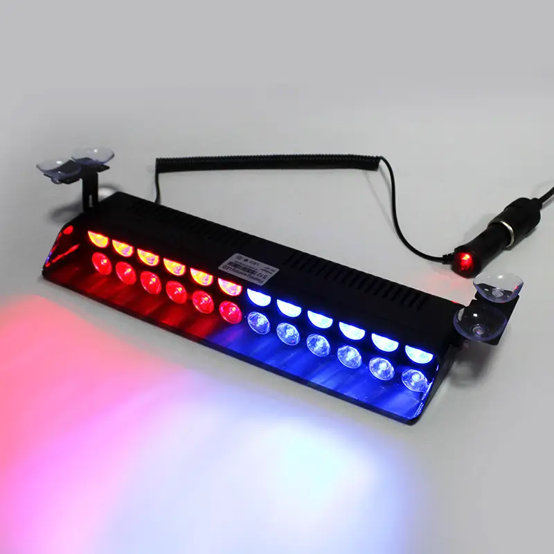 Car Universal Shovel High Power 12LED Warning Light