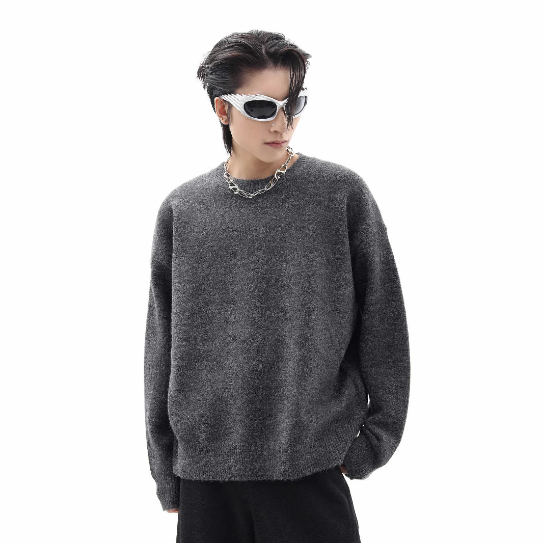 $28.58 Men's Retro Loose Lovers Wild Sweater