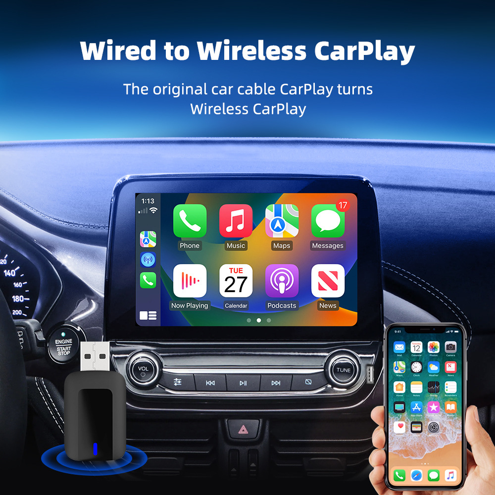 Title 16, Two-in-one Wireless Android Auto Wired To Wirel...