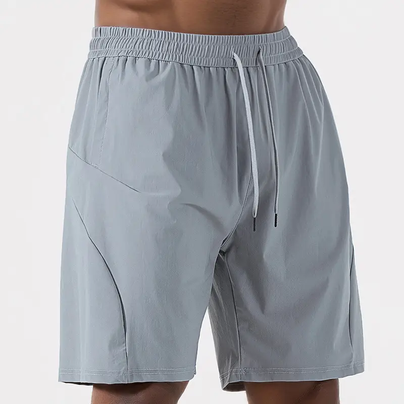 Men's Summer Loose-Fit Sports Casual Ice Silk Quick-Drying Breathable Running Fitness Training Shorts