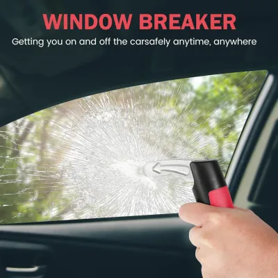Car Door Assist Handle 2-in-1 Multifunctional Car Support Handle Window Breaker Seniors Car Handle Assist Emergency Tools