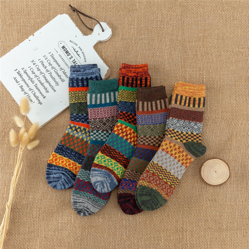 Title 4, New Womens Thickened Warm Rabbit Wool Socks Li...