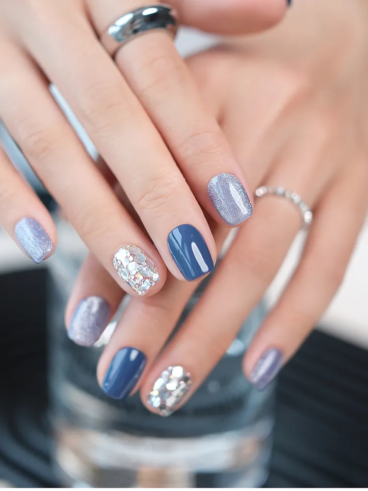 Xinghai Simple Atmosphere Wear Armor Nail Stickers - 195 Xinghai