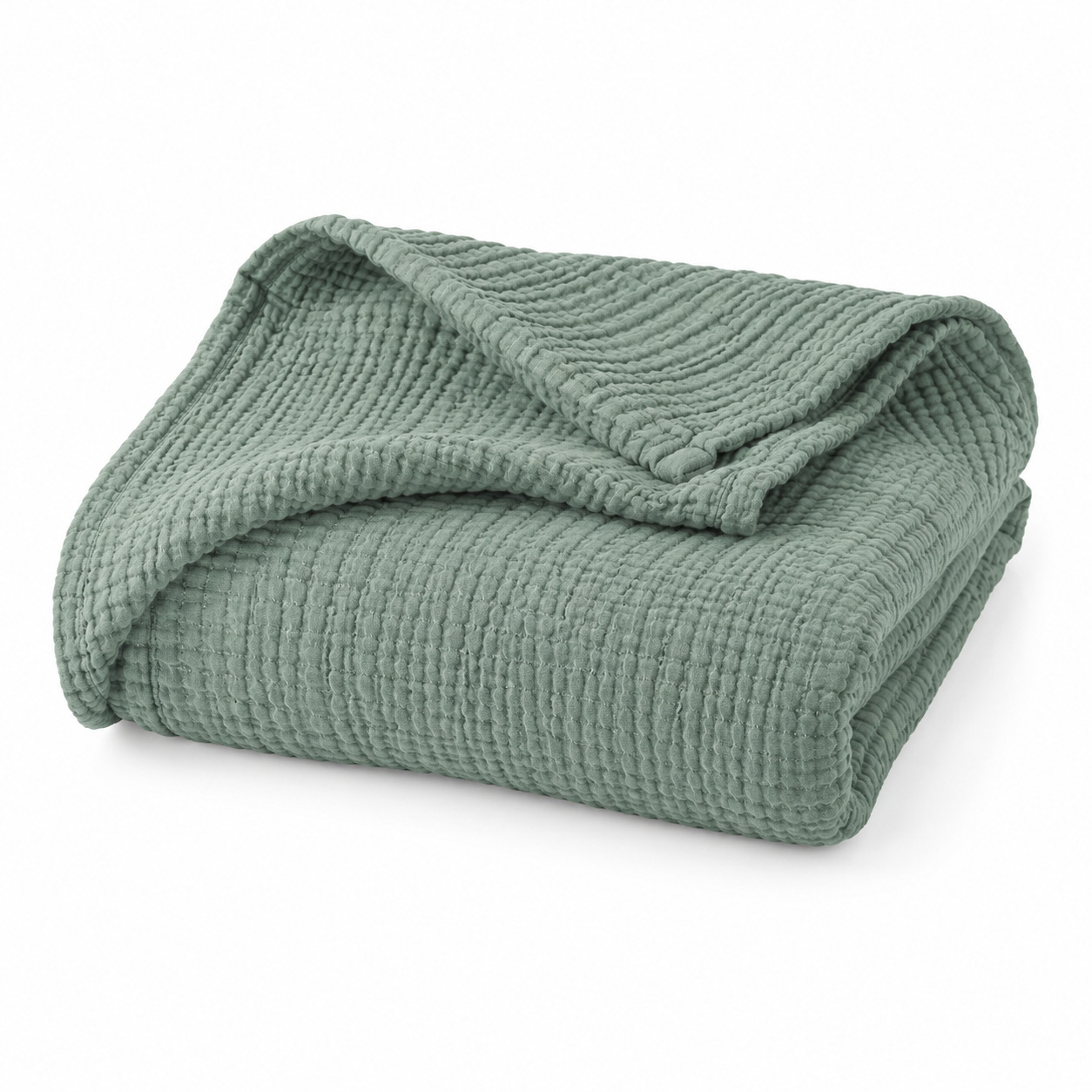 Cotton Gauze Throw Blanket, picture 5 of 12