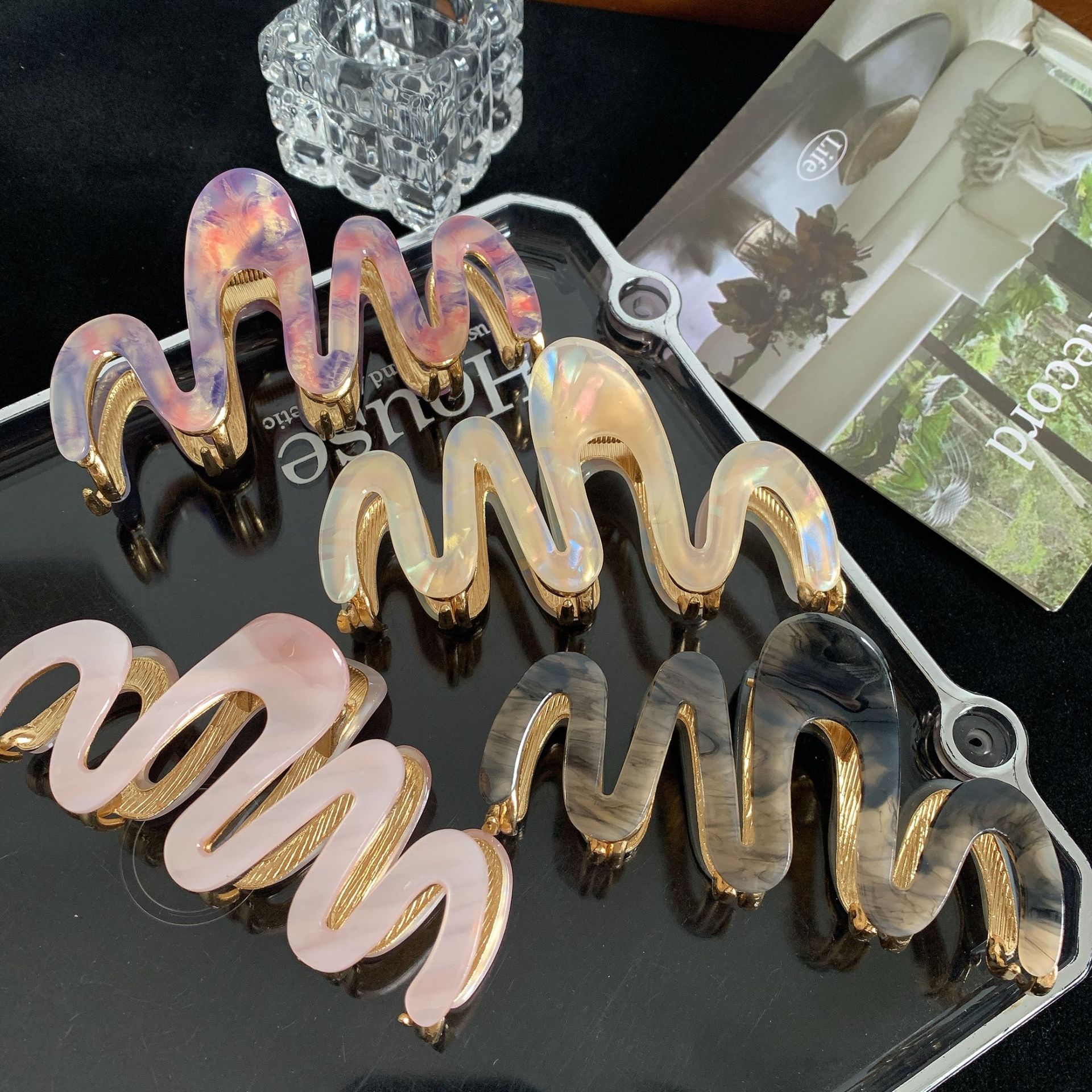 High-end Acetate Hair Clip For Women — foto 6
