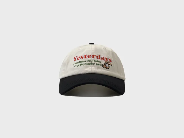 Cute Puppy Embroidered Baseball Cap For Women Black - Shop at LoveMi