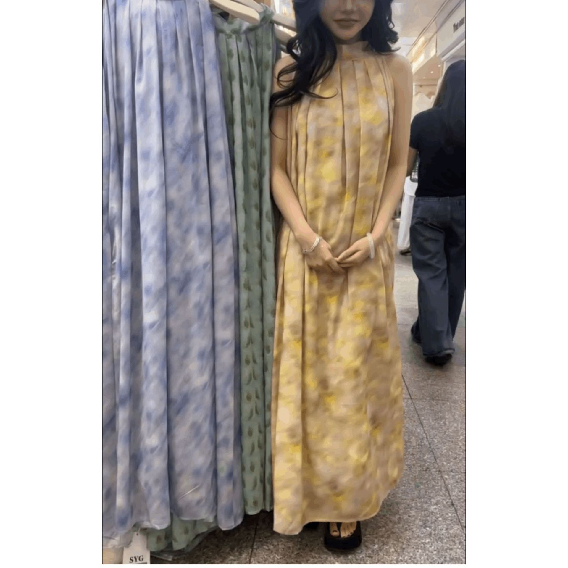 A Sleeveless A-line Tank Dress For Your Beach Vacation