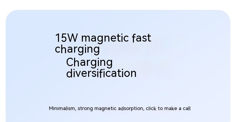 Magnetic Wireless Charger Power Bank With Cable Super Fast Charge Mobile Power 10000 MA 28