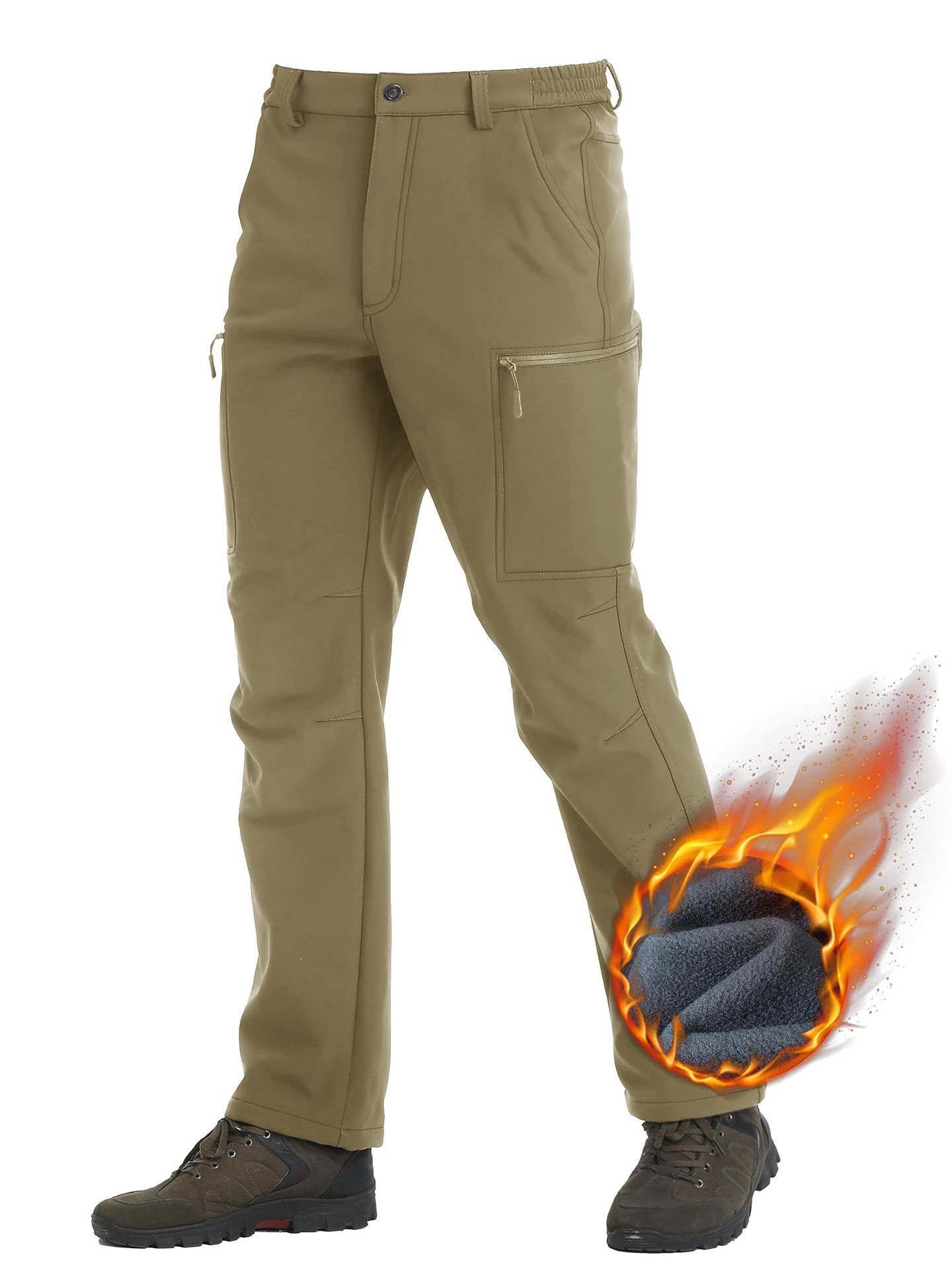Straight-leg Outdoor Hiking Pants Designed For Larger Sizes