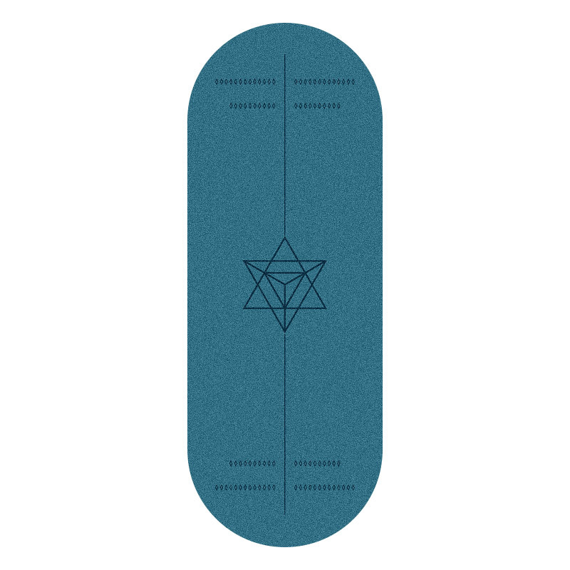 Wear-Resistant Gym Natural Rubber Yoga Mat 2