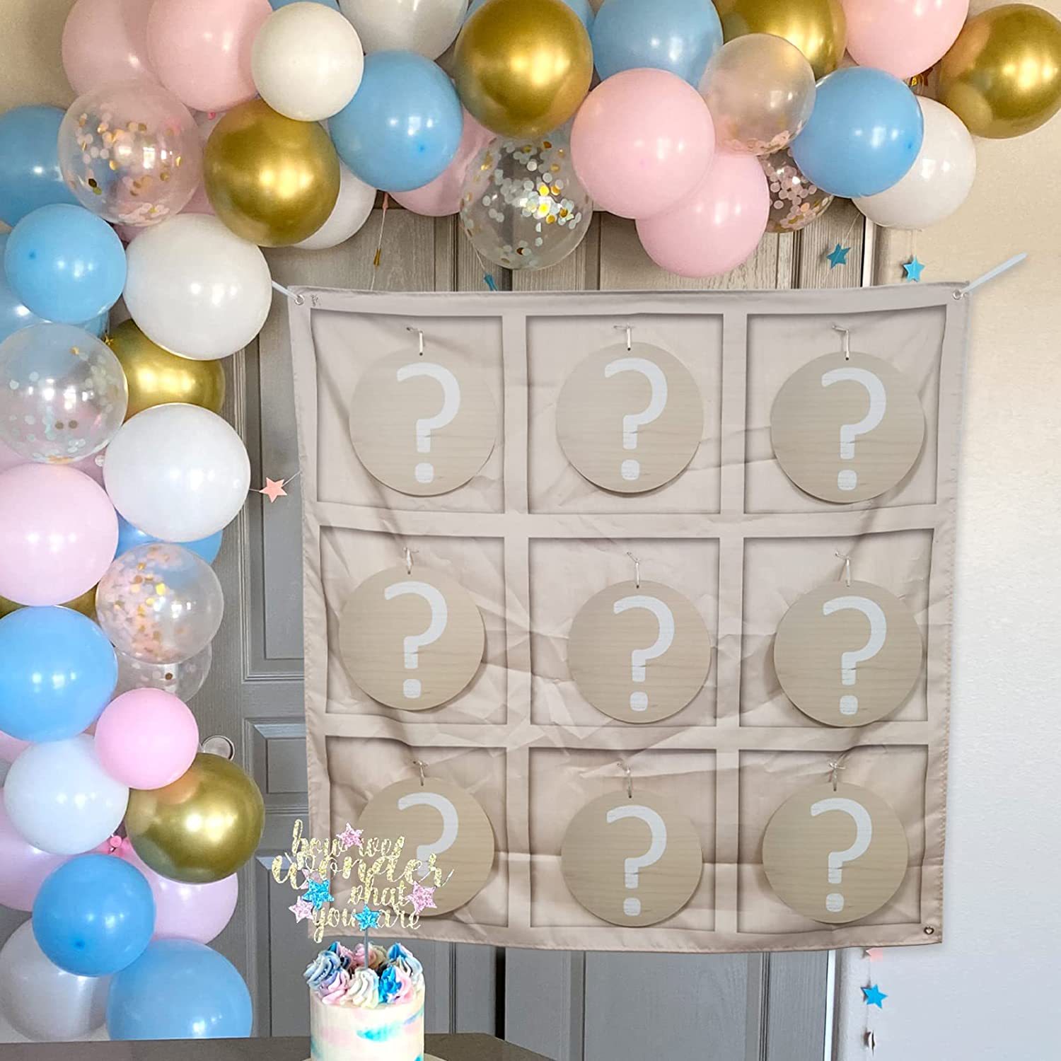 Title 3, Baby Gender Reveal Party Game Props. Create Unf...