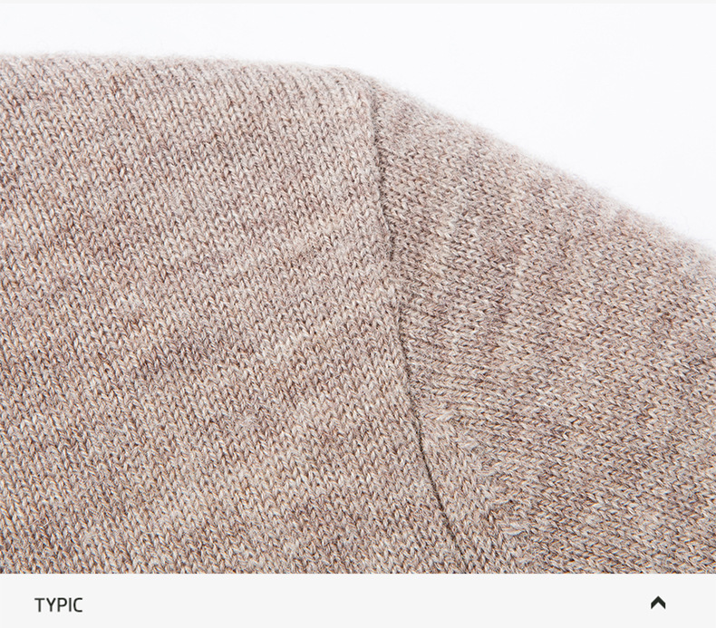 Men's Wool Half-Zip Stand-Collar Jumper image 13
