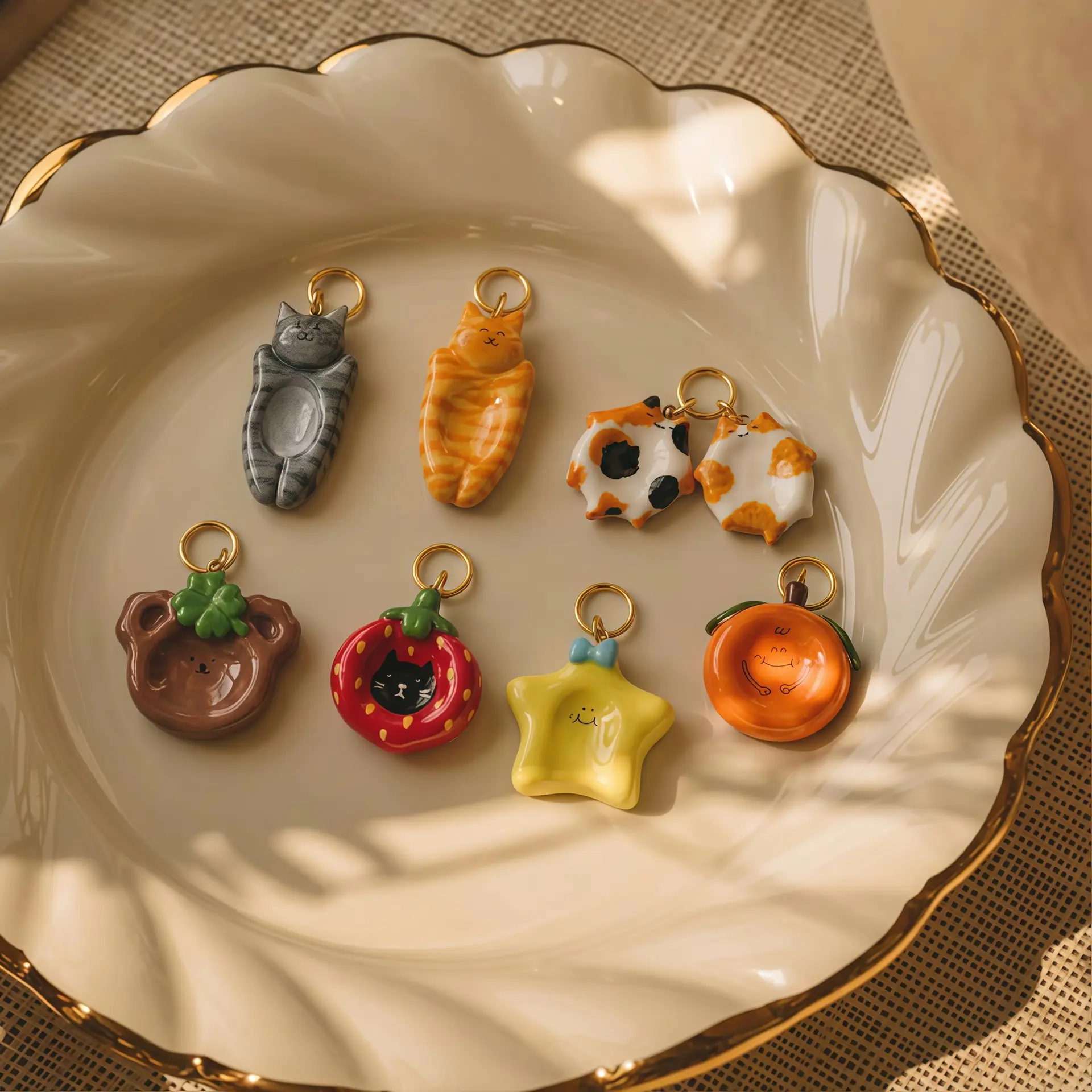 DIY Pendant Jewelry Accessory 18K