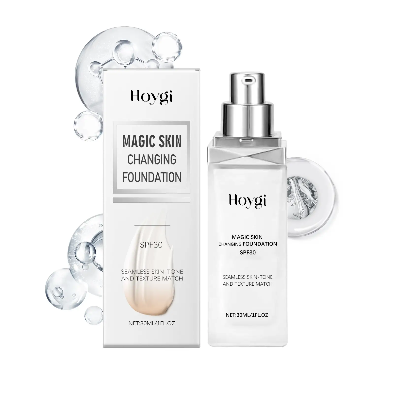 Temperature Change Longwear Foundation Light And Thin