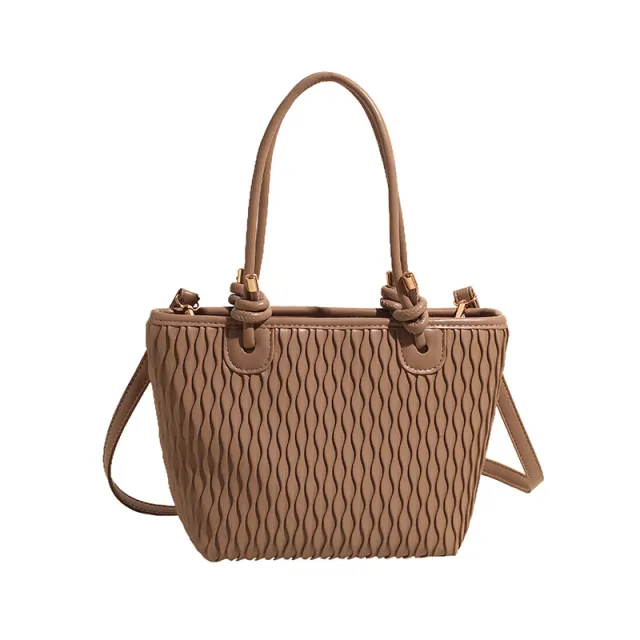 Simple Casual Shoulder Bag Advanced Texture Crossbody Women's Bag Khaki - Shop at LoveMi