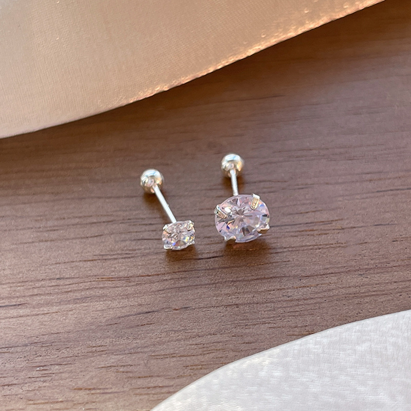 Super Zircon Thread Ear Bone Stud
