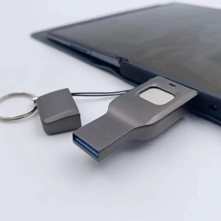 Fingerprint USB Disk Encrypted Data Security Computer