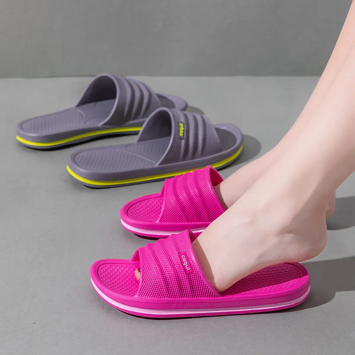 Bathroom Slippers Non-slip Indoor Couples Sandals