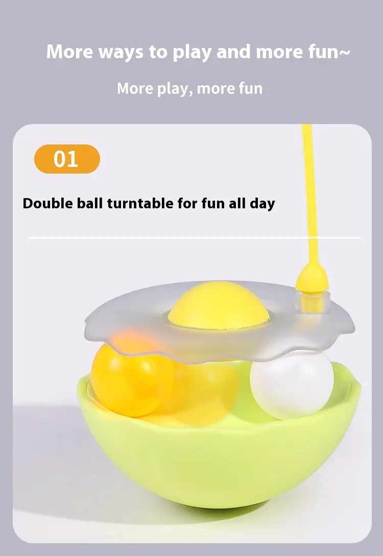 Cat Interactive Toy Funny Tumbler Kitten Exercise