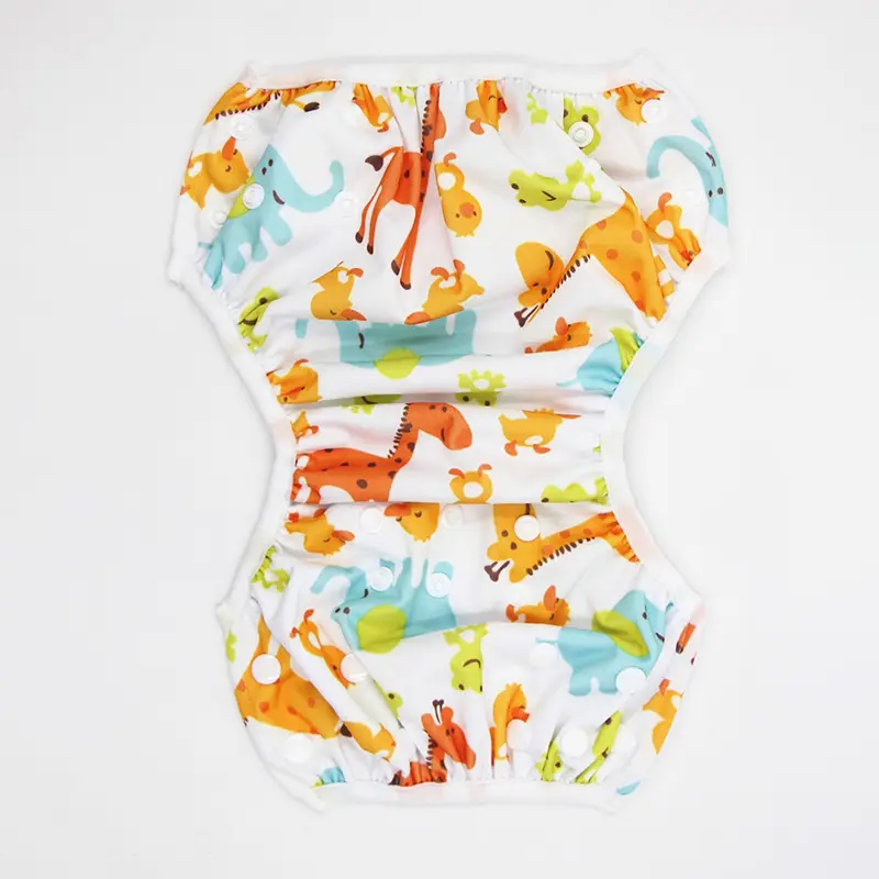 Fashionable Children's Cartoon Swim Trunks