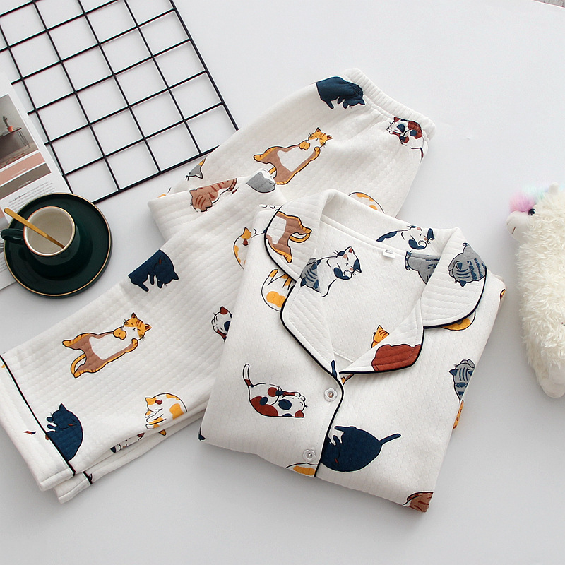 Title 4, New Style Cotton Air Layer Home Service Cute Cat