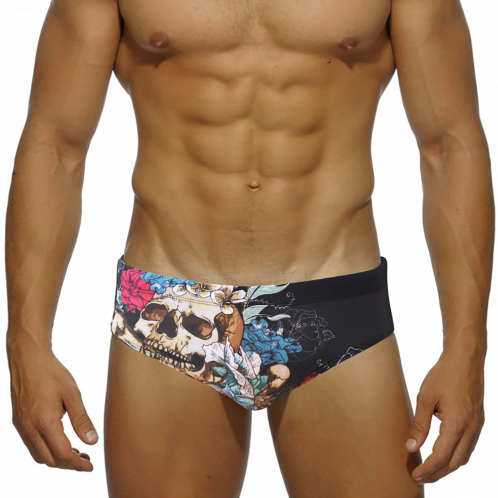 Swimsuit Personalized Punk European And American Men's Briefs