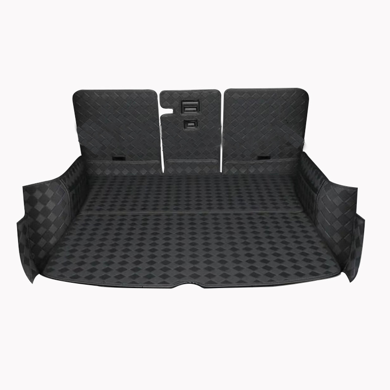 Leather Car Boot Mat