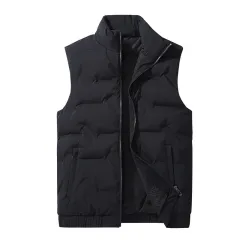 Cotton Vest Autumn And Winter New Thickened Coat Couple - Black Women'S Cotton - View 1