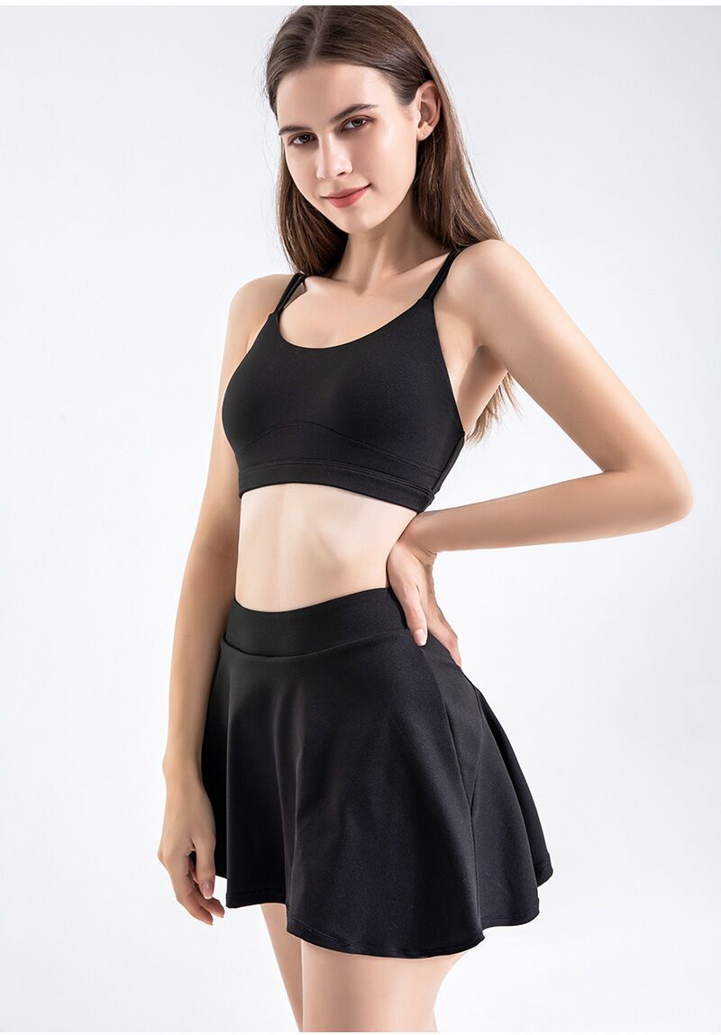 Title 5, New Style Yoga Pocket Culottes Womens Anti-gla...